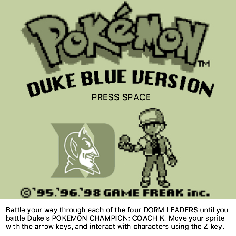 Pokémon Duke Blue